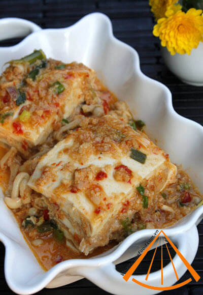 Steamed_Sweet_and_Sour_Fresh_Tofu_with_Minced_Shrimp,_Meat_recipe