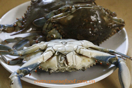 Step 1 Roasted Crab with Tamarind Sauce Recipe (Cua Rang Me) 1