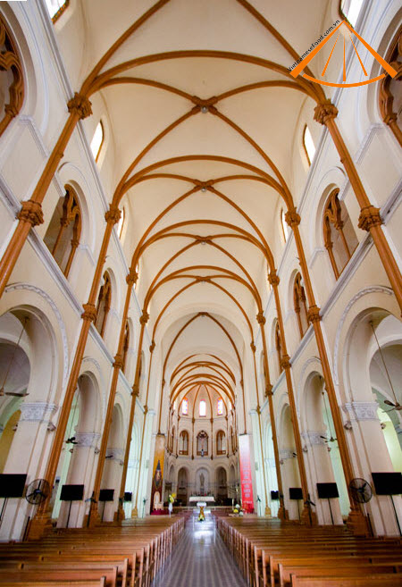 Inside the Church.