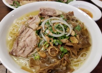 Duck Noodle Soup with Le Bamboo Shoot