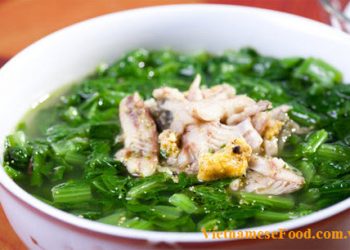 chinese-flowering-cabbage-with-adabas-soup-canh-cai-xanh-ca-ro