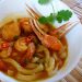 Rice Spaghetti Soup with Crab and Shrimp Recipe (Bánh Canh Tôm Cua)