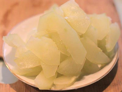 Green Papaya Soup with Pork Bone Recipes (Móng Giò Hầm Đu Đủ Xanh)