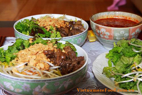 Southern Beef Noodle Soup (Bún Bò Nam Bộ)