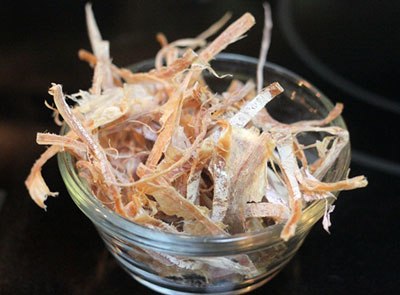 Mixture Glass Vermicelli with Dried Squid (Miến Trộn Mực Khô)
