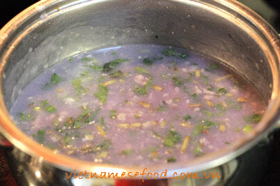 Purple Yam Soup Recipe (Canh Khoai Mỡ)