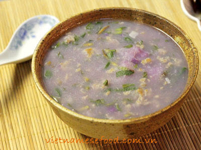 Purple Yam Soup Recipe (Canh Khoai Mỡ)