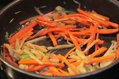 Stir fried Bean Sprout with Tofu Recipe (Đậu Hũ Xào Giá)