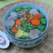 Rice Pasta Soup with Pork Stick Recipe (Súp Nui Gạo và Chả)